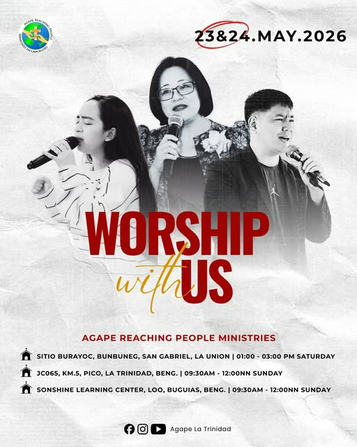 Worship With Us (May 23-24)